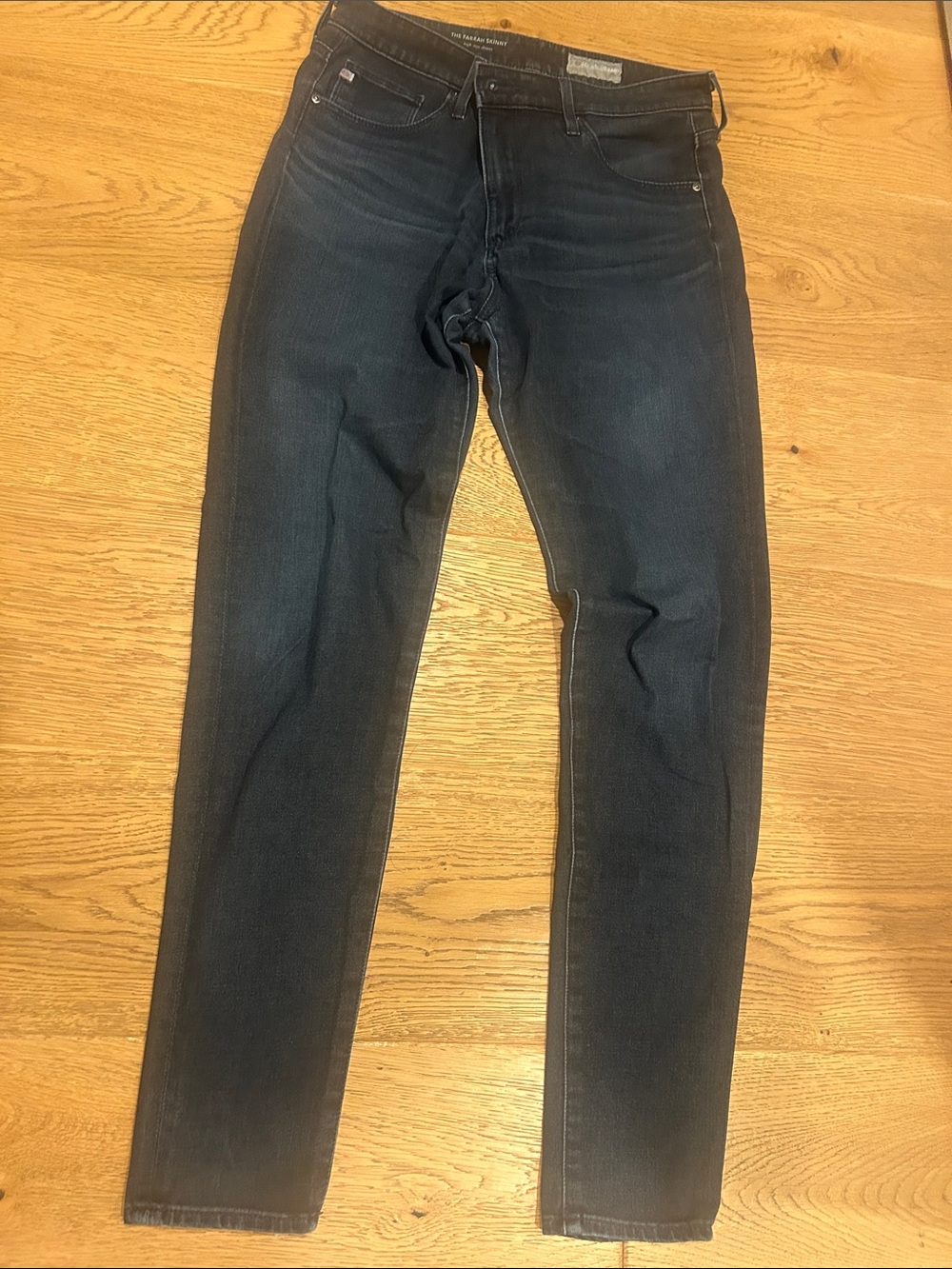 AG Farrah High Rise Dark Wash Jeans